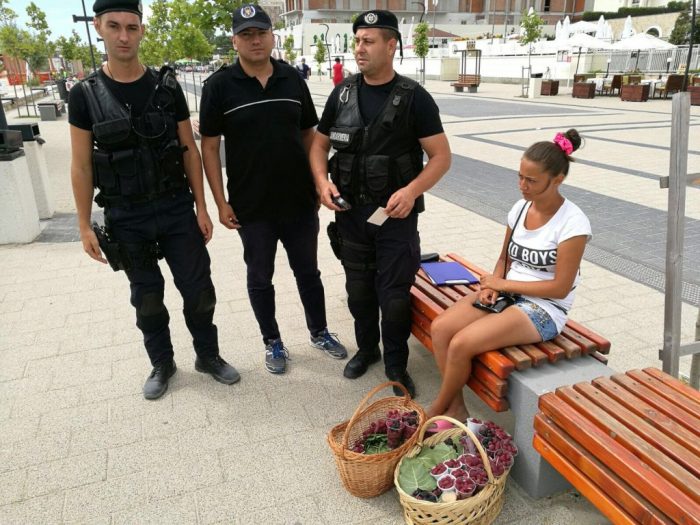 O fotografie fabuloasă de pe plaja din Mamaia