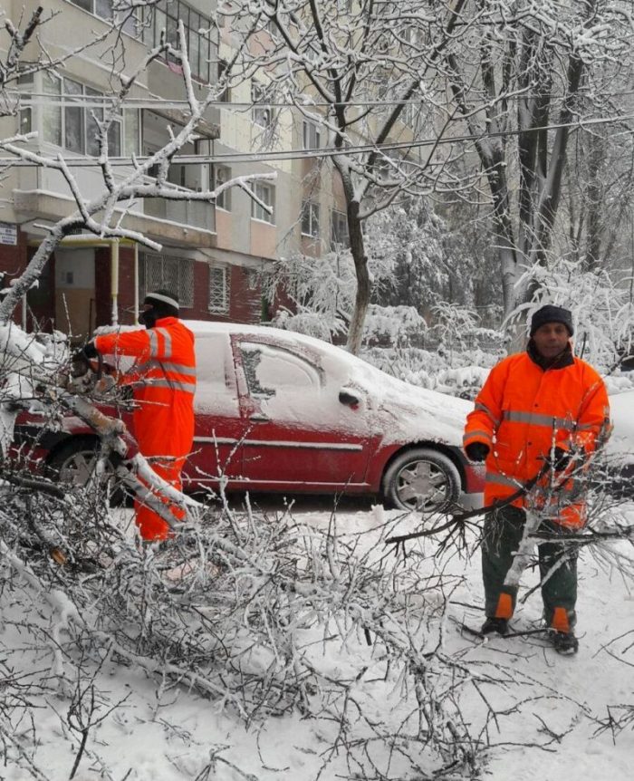 COD GALBEN în Constanța: precipitații mixte, ploi, ninsoare, vânt puternic