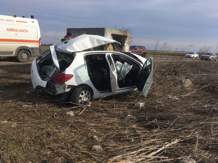 Accident îngrozitor pe DN 38