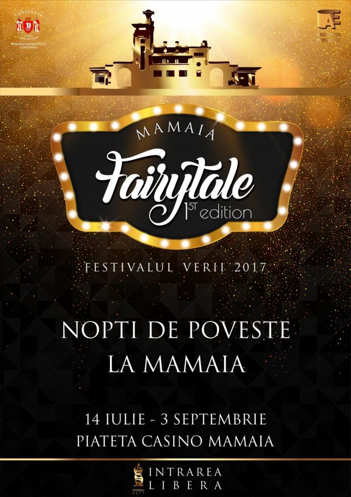 Festivalul Mamaia Fairytale 2017, la câteva zile de start. Îi veți putea vedea pe Maia Morgenstern, Vama, Horațiu Mălăele, Ştefan Bănică Jr. și mulți alții