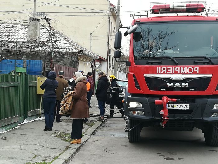 Incendiu în cartierul Coiciu