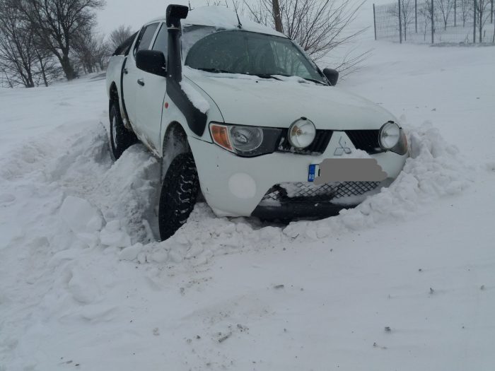 Se anunță ninsori ABUNDENTE și MIERCURI