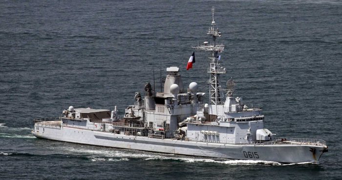 Fregata franceză „Jean Bart”, escală în Portul Constanța