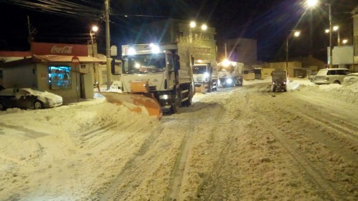 Polaris a acționat toată noaptea, în municipiul Constanța, pentru deszăpezire