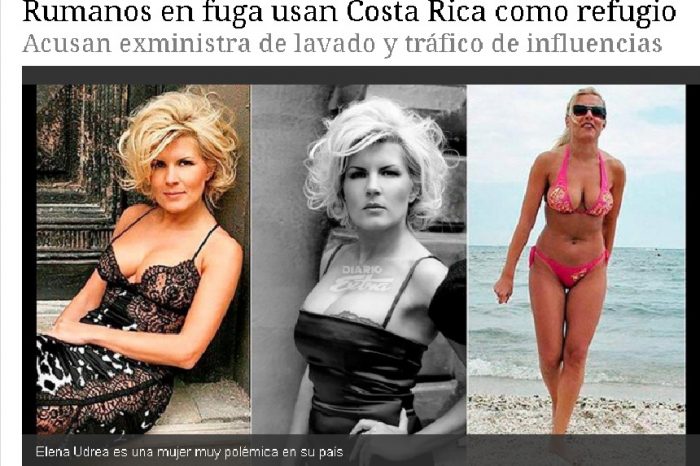 Elena Udrea, apariție în costum de baie în ziarele din Costa Rica