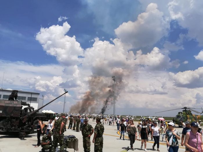 Un MIG s-a prăbușit la baza aeriană Borcea