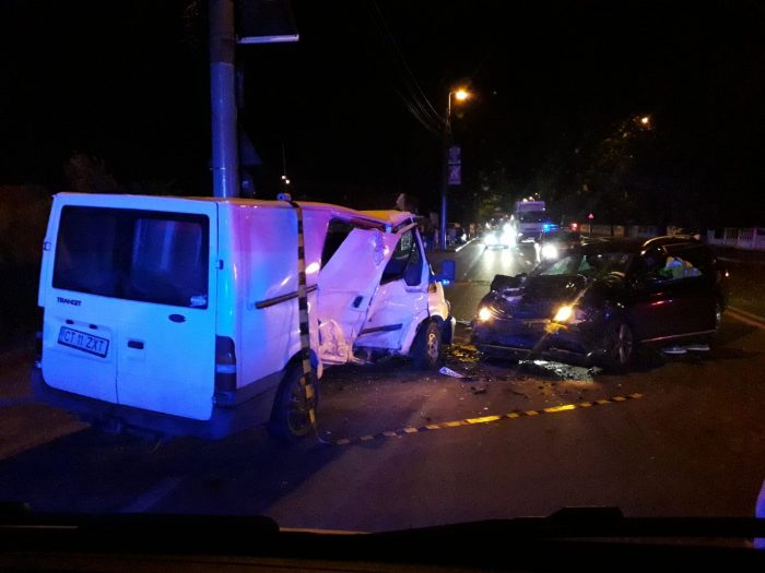 Pieton în comă după un accident auto