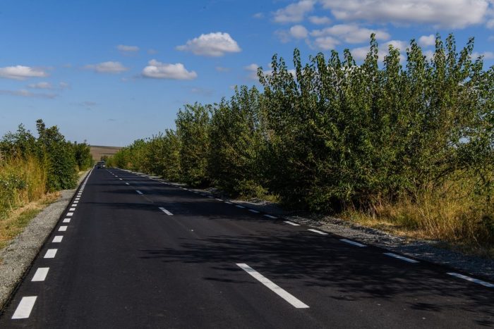 FOTO/VIDEO Consiliul Județean Constanța a reabilitat drumul Medgidia – Siliștea