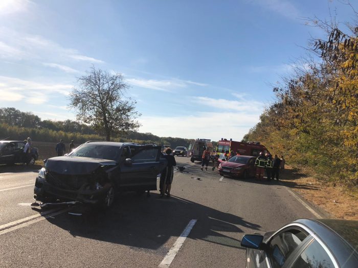 Accident grav produs de o femeie de 74 de ani