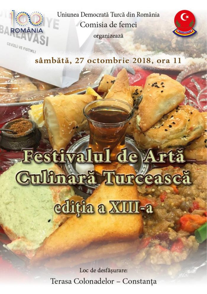 Festivalul de Artă Culinară Turcească, organizat din nou în Constanța