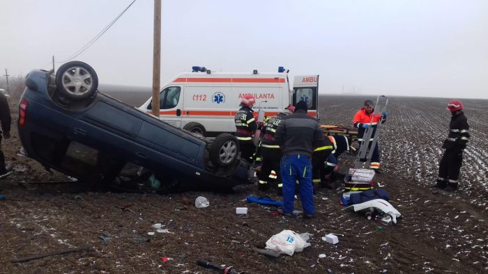 Accident rutier cu 5 victime