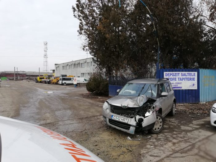 Accident pe strada Interioară