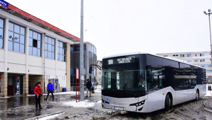 Al doilea lot de autobuze noi intră pe traseu, în orașul Constanța