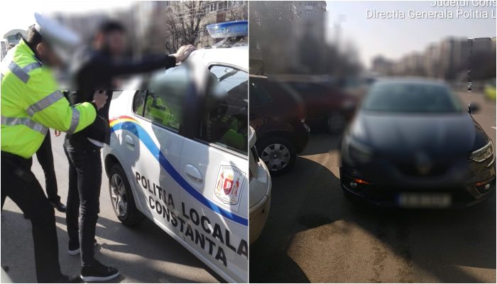 VIDEO Șofer fără permis, depistat în Constanța de Poliția Locală