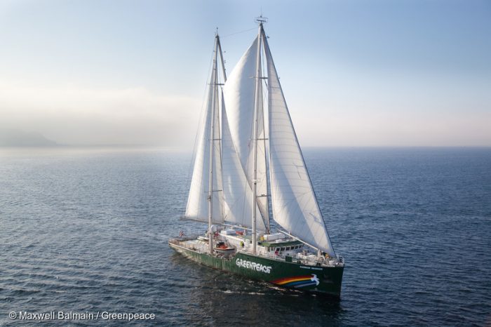 Rainbow Warrior, nava-fanion a Greenpeace, poate fi vizitată de constănțeni