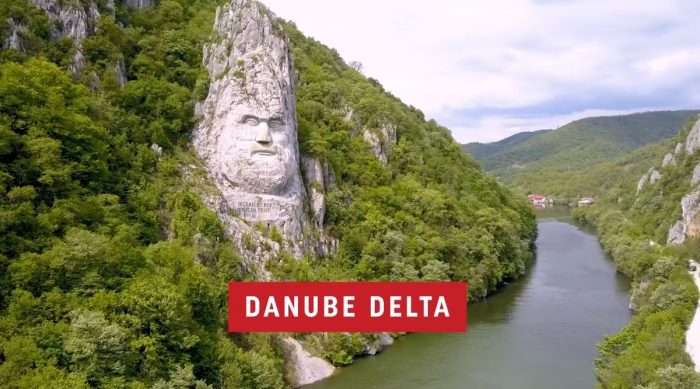 Turkish Airlines promovează basorelieful lui Decebal din Delta Dunării?!