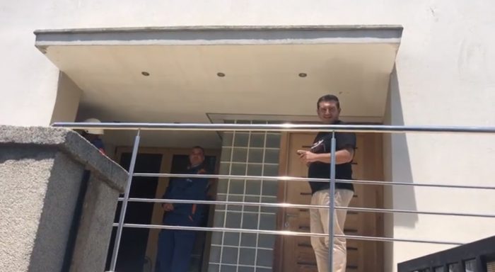 VIDEO Procurorii au bătut la ușa lui Claudiu Palaz