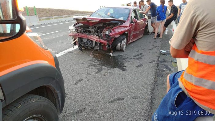 Două accidente pe Autostrada Soarelui, la un kilometru distanță