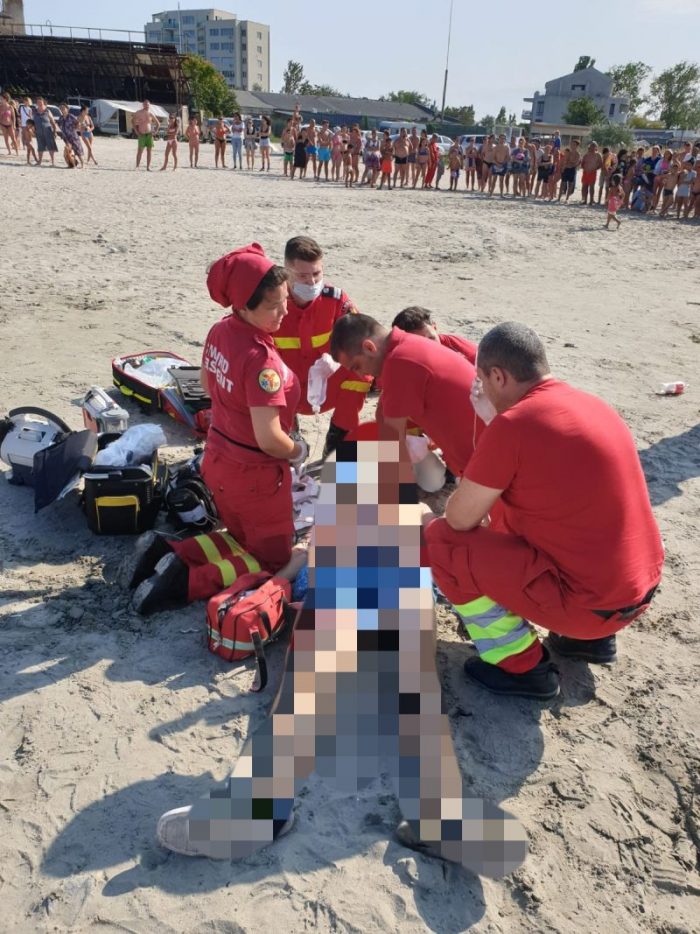 Un bărbat a murit înecat în Mamaia