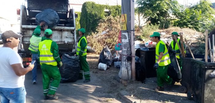 Polaris, Primăria și Poliția Locală Constanța, acțiune amplă de igienizare pe strada Griviței