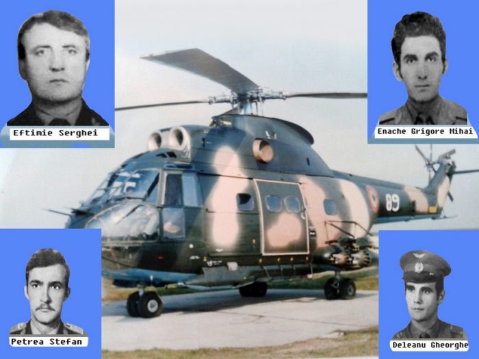 Au fost uciși într-un elicopter, pe 24 decembrie 1989. Cauza încă nu se cunoaște. Acum li s-a ridicat un monument