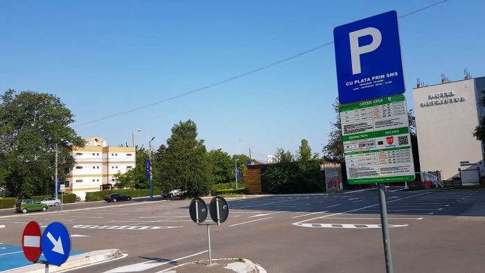 Parcarea în Mamaia, gratuită în extrasezon