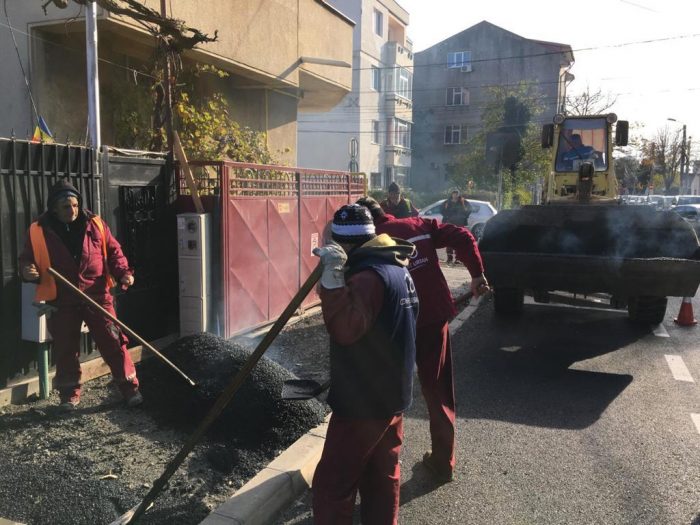 Confort Urban asfaltează în cartierul Faleză Nord