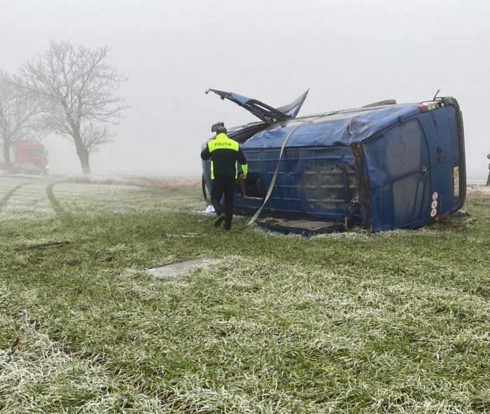 Două persoane au murit în accidentul rutier produs în această dimineață FOTO VIDEO AUDIO