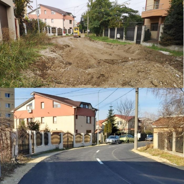 S-a mai asfaltat o stradă în cartierul Compozitorilor din Constanța: Zeno Vancea