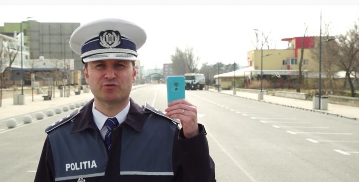 VIDEO Comisar șef Ciprian Sobaru: „Fiți atenți în trafic!”