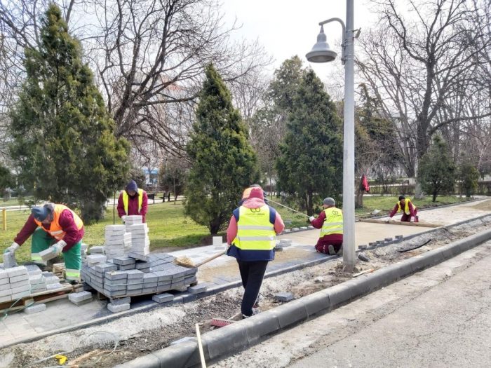 Confort Urban, lucrări pe bd. Mamaia, în Palazu Mare, Faleză Nord și CET