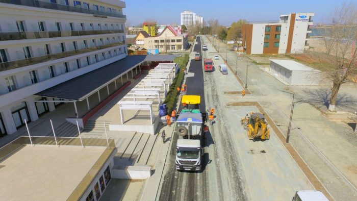 VIDEO FOTO Eforie Nord va avea cea mai nouă și, probabil, cea mai frumoasă faleză de pe litoralul românesc