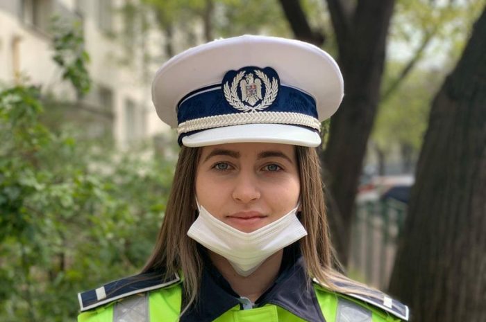 Alexandra, polițista care a salutat, emoționant, un medic la volan, împlinește 21 de ani