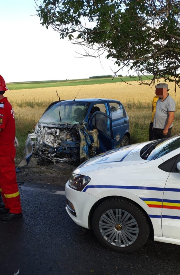 COMPLETARE Au decedat două persoane. Accident rutier mortal în Ciocârlia