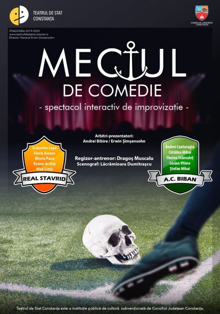 MECIUL DE COMEDIE – premieră în epidemie la Teatrul de Stat Constanța