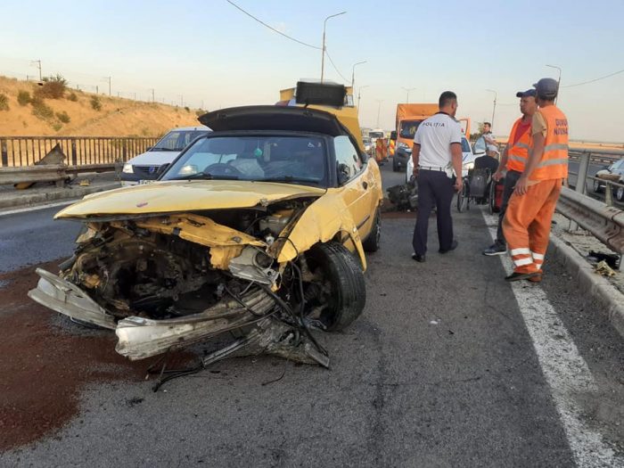 Accident pe Autostrada Soarelui