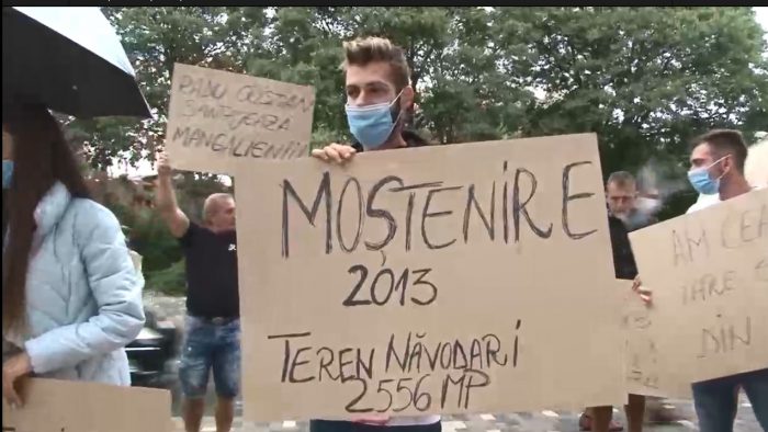 Protest inedit în Mangalia. Ținta: primarul Cristi Radu VIDEO