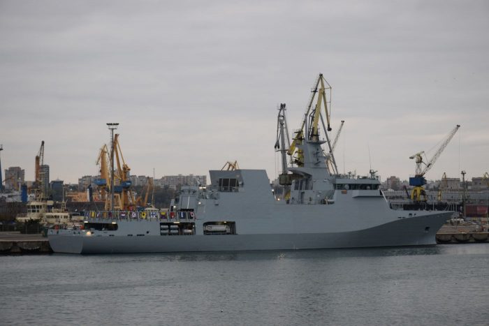 Grupare navală NATO, escală în Portul Constanța