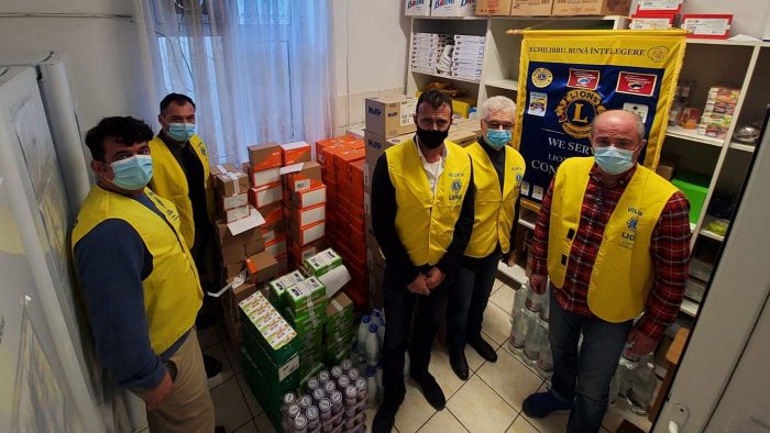 Lions Club Constanța a donat alimente copiilor din grija DGASPC Constanța