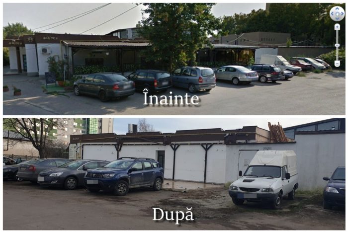 Ce s-a întâmplat după demolarea unei terase construite ilegal