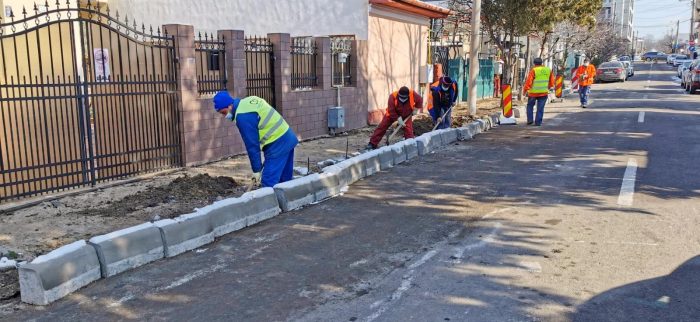 Primăria Constanța reabilitează trotuarele pe strada unde locuiește city managerul orașului