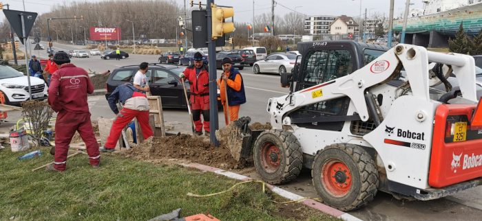 Când va fi reparat semaforul de pe varianta Constanței