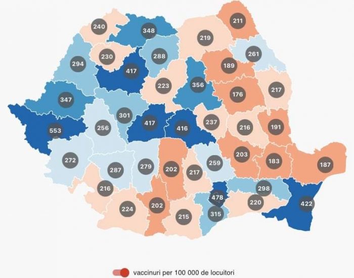 Câți constănțeni se vaccinează zilnic. Suntem pe locul al treilea în România