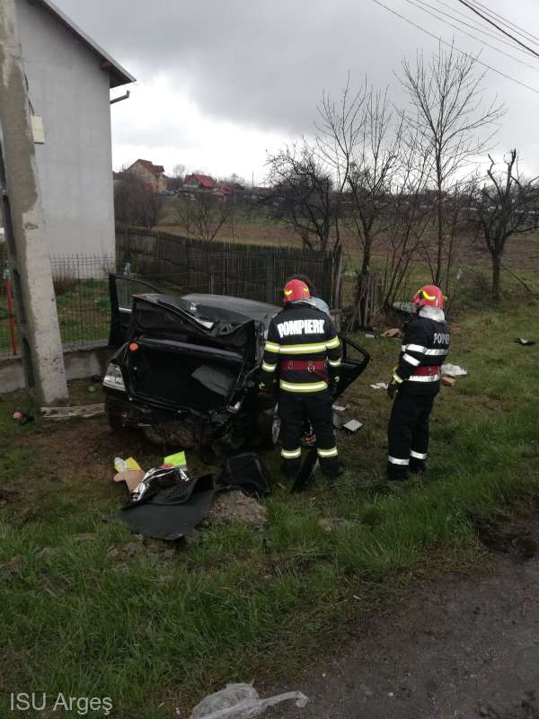 Accident grav pe DN7, circulație îngreunată