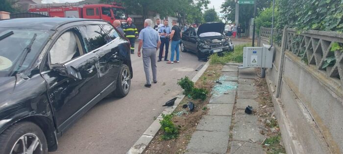 Accident rutier în Ovidiu. A intervenit ISU FOTO