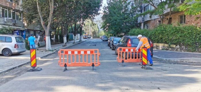 Un tronson al străzii Unirii din Constanța, închis astăzi circulației