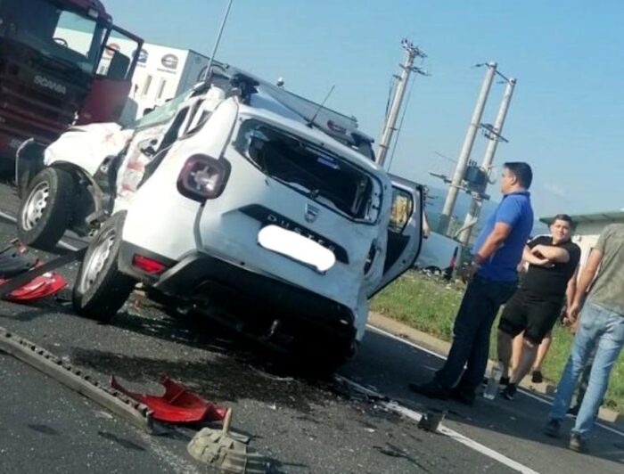 Accident în care au murit 4 persoane, surprins de o cameră de bord. Atenție, imagini care vă pot afecta emoțional