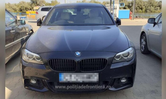 BMW căutat de autoritățile din Marea Britanie, descoperit de poliţiştii de frontieră din Constanța