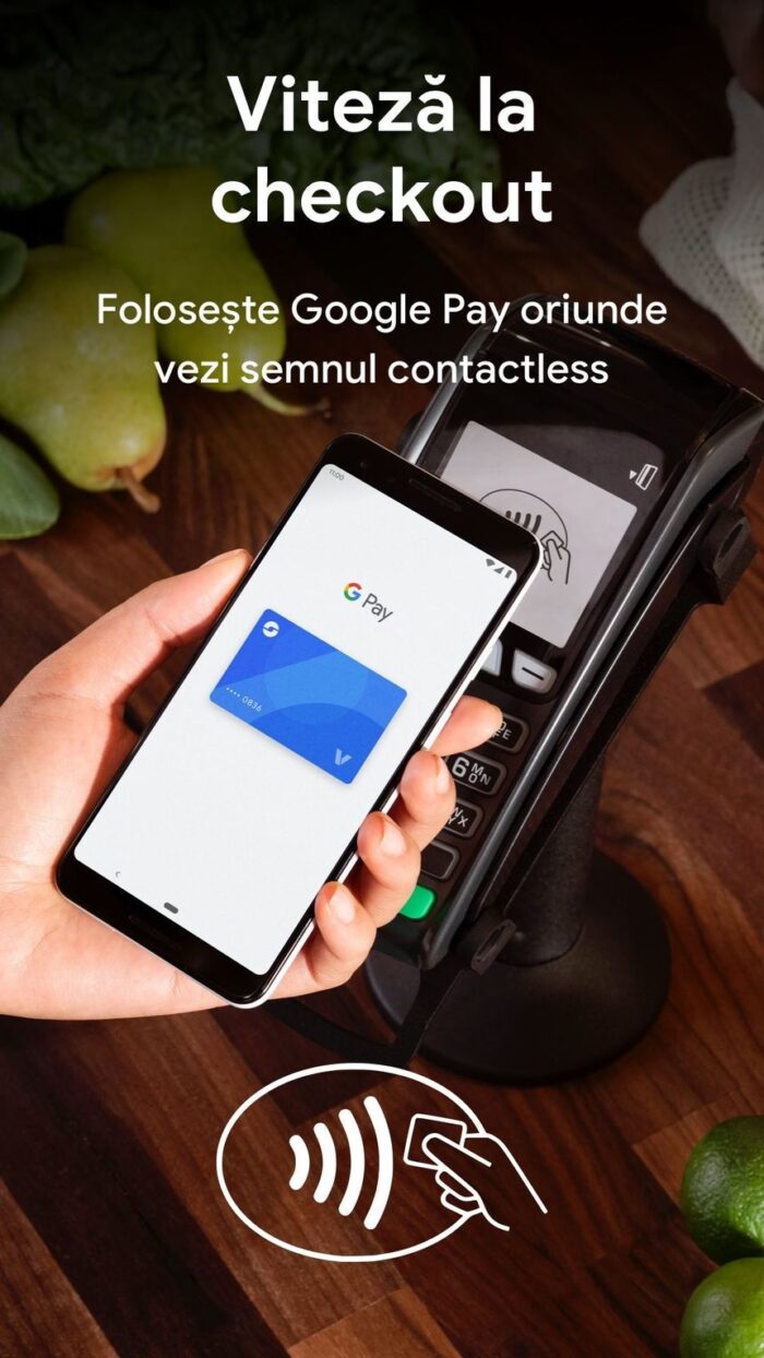 Aplicația Google Pay este disponibilă de acum și în România