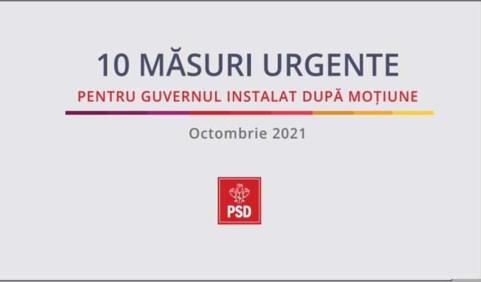 Cristina Dumitrache: Partidul Social Democrat a pregătit 10 legi și măsuri urgente pentru români